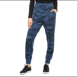 Splendid Camo Blue Joggers